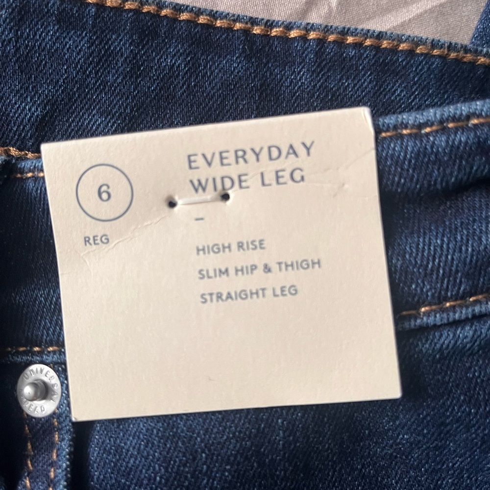 Universal Thread Dark Indigo Flare Jeans - Picture 13 of 16